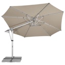 Vorschaubild doppler Pendelschirm PROTECT 400, Aluminium Grau / 100 % Polypropylen 220 g/m²