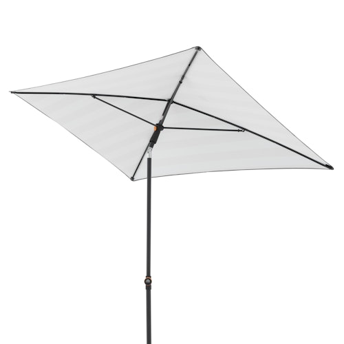 doppler Mittelmastschirm myZONE 190 x 125 Manual, Stahl Anthrazit / 100 % Polyester 180 g/m² 