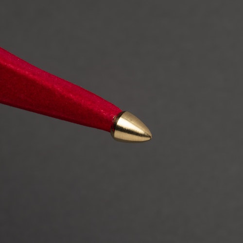 Konstsmide Weihnachtsbeleuchtung  Roter Papierstern rotem Samt perforiert