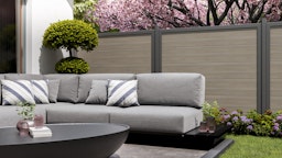 GroJa BasicLine NOVA Sichtschutz PVC Bausatz 1800 x 1800 mmZubehörbild