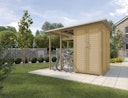Vorschaubild Weka Garten [Q] Erweiterung Model [Family] Fahrradunterstand für Garten [Q] Multi