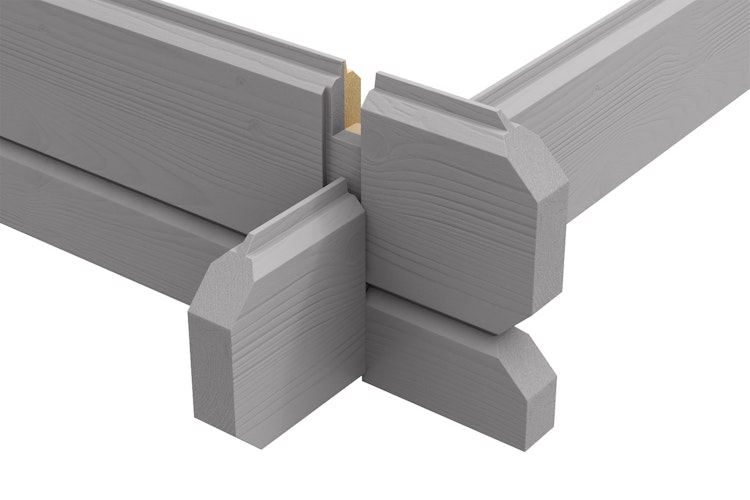 Weka Gartenhaus 401 - 40 mm