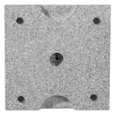 Vorschaubild Derby Granitsockel 25 kg, Hellgrau