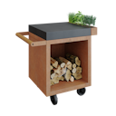 Vorschaubild OFYR Mise en Place Table Corten 65 PRO Keramik Dunkelgrau