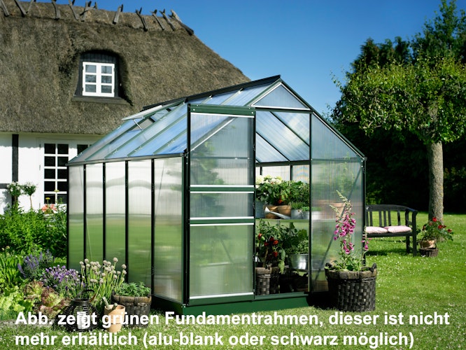 Halls Gewächshaus Popular - 3,8 m² / 5 m² / 6,2 m²