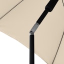 Vorschaubild doppler Mittelmastschirm myZONE 200 Manual, Stahl Anthrazit / 100 % Polyester 180 g/m² 