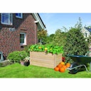 Vorschaubild Karibu Hochbeet 2 - 835 l Fassungsvermögen, 19 mm Wandstärke