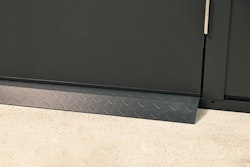 Wolff Finnhaus Bodenrampe Doppeltür für Premium Metall Gartenhäuser