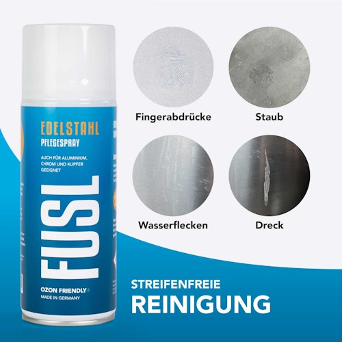 McBrikett FUSL Edelstahl Pflegespray
