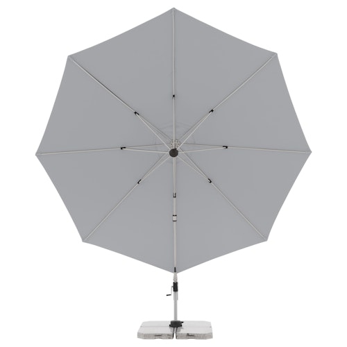 doppler Pendelschirm ACTIVE 370, Aluminium Grau / 100 % Polyester 200 g/m²