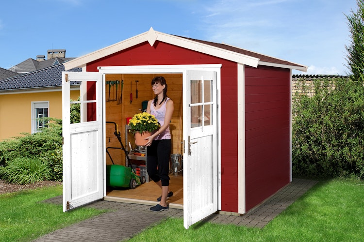 Weka Gartenhaus 224 inkl. Doppeltür - 21 mm