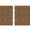 Vorschaubild NewTechWood Terrassenfliese Premium 23 x 300 x 900 mm