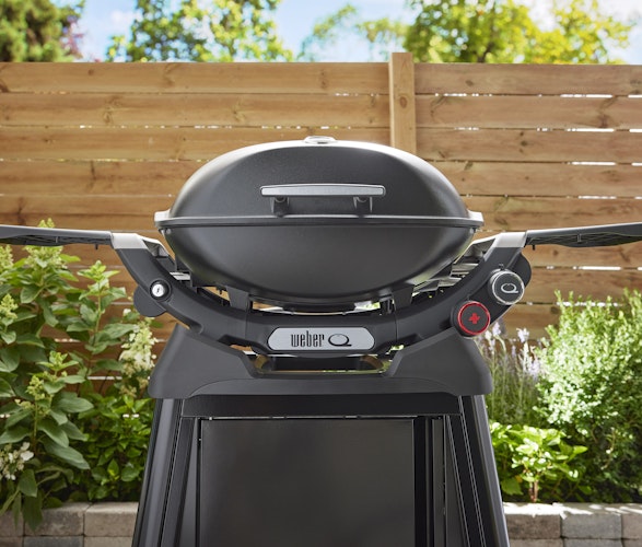 Weber Q2800N+ Gasgrill mit Rollwagen - Black