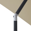 Vorschaubild doppler Mittelmastschirm LIFE 250 x 200 Lift, Aluminium Anthrazit / 100 % Polyester 180 g/m²