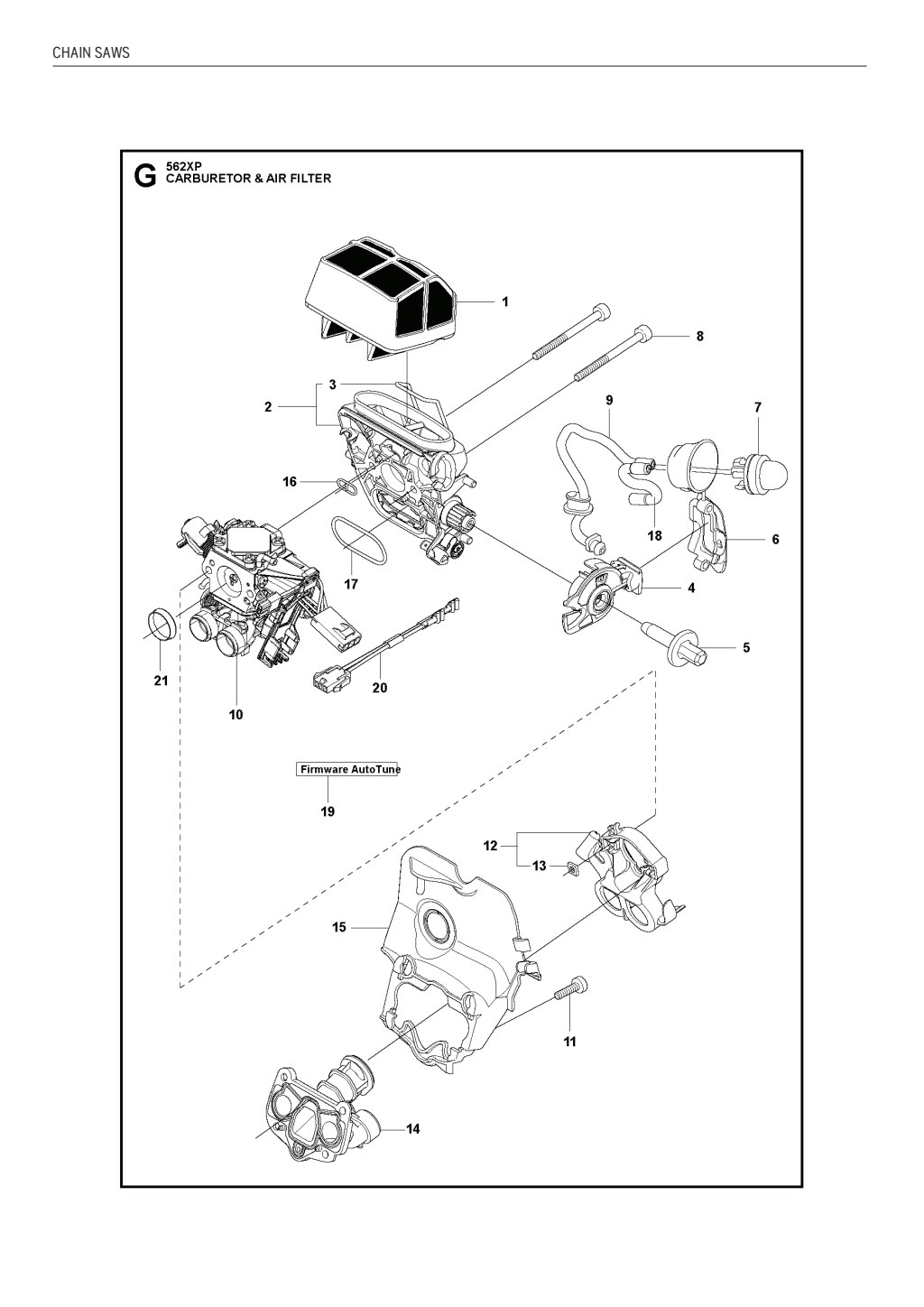 Explosionszeichnung Ersatzteile