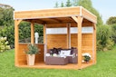 Vorschaubild Skan Holz Wand-Element für Pavillon Toulouse