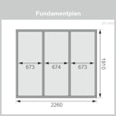 Vorschaubild Karibu Gartensauna Saunahaus Hytti 3 inkl. gratis Sauna-Zubehörset im Wert von 234,94 €