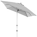 Vorschaubild doppler Mittelmastschirm EXPERT 300 x 200 Auto-Tilt, Aluminium Silber / 100 % Polyester 180 g/m²