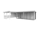 Vorschaubild Palmako Carport/Pavillon Connect Lenna 33,2 m² Set 421 Slide