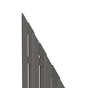 Vorschaubild TraumGarten Jumbo WPC Alu-Design 74x179/90 cm