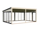 Vorschaubild Palmako Glashaus Lumi 23,3 m² - (Wintergartenanbau) Slide