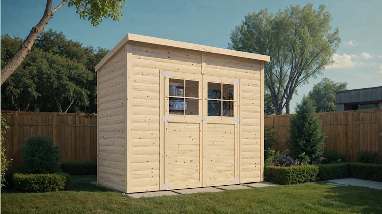 Bertilo Gartenhaus Alster 2 - 19 mm