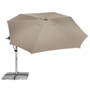 Vorschaubild doppler Pendelschirm PROTECT 400, Aluminium Grau / 100 % Polypropylen 220 g/m²