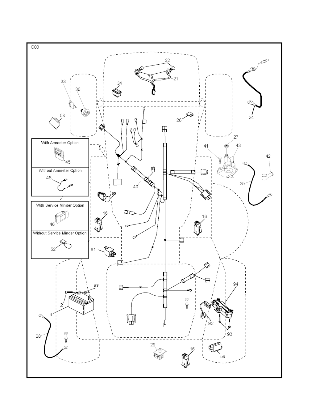 Explosionszeichnung Ersatzteile