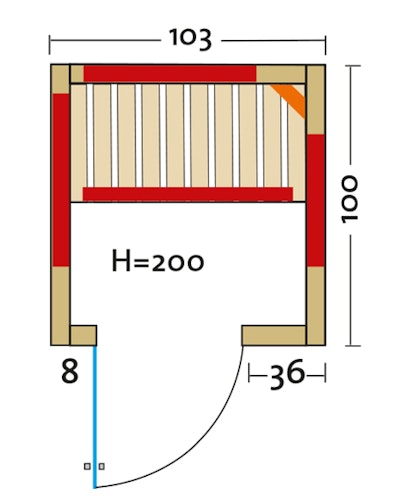 Infraworld Infrarotkabine Vario Natura 103 inkl. 5-teiligem gratis Zubehörset
