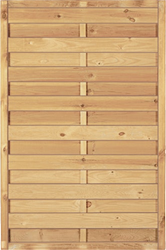 T&J Maxi Massivzaun 100 x 150 cm