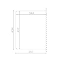 Vorschaubild Skan Holz Aluminium Terrassenüberdachung Genua Breite 434 cm