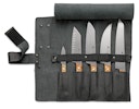 Vorschaubild DICK Leder-Rolltasche VIVUM 5-teilig schwarz