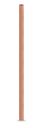 Vorschaubild Alberts® Alu Wellenpfosten Palitio, Ø 76 mm, Länge 1844 mm