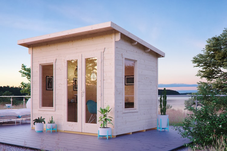 Skan Holz Gartenhaus Solna - 28 mm 