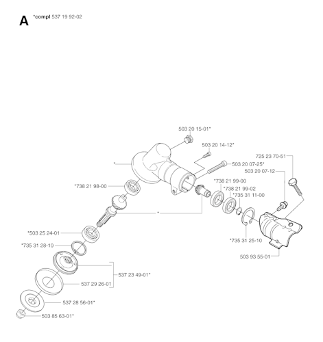 Husqvarna Rasentrimmer 20070100001 326Lx