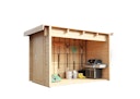 Vorschaubild Wolff Finnhaus Anbauschuppen 28-XS Flachdach