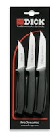DICK Küchenmesser Set PRODYNAMIC 3-teilig schwarz