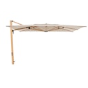 Vorschaubild doppler Pendelschirm ALU WOOD 400 x 300 LED, Aluminium Esche-Optik / 100 % Polyester 180 g/m²