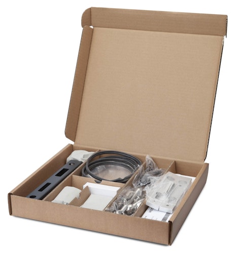 dz VIDUAL Swing Einzeltor Comp-Co WPC 280 x 20 mm Steckprofil