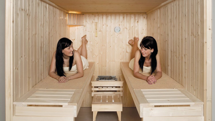 Weka Elementsauna Kaarina 2 mit Fronteinstieg - 68 mm