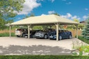 Vorschaubild Skan Holz Carport Taunus 1176 x 634 cm