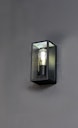Vorschaubild ECO-LIGHT Außenwandleuchte Karo Aluminium schwarz matt (1100110)