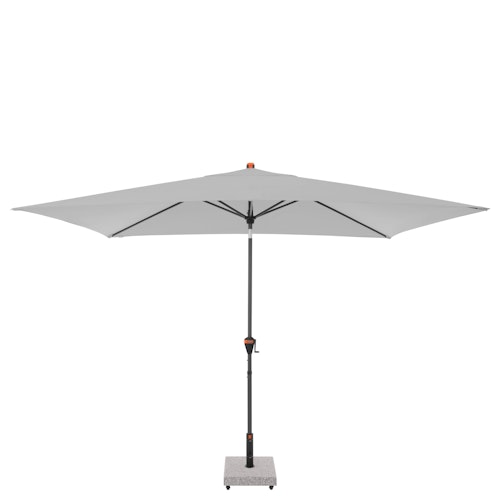 doppler Mittelmastschirm myZONE 300 x 200 Auto Tilt, Aluminium Anthrazit / 100 % Polyester 180 g/m²