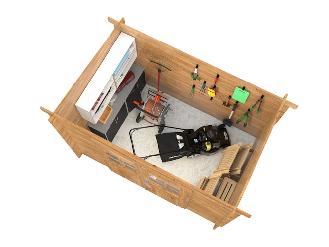 Palmako Gartenhaus Alice 4,7 m² - 28 mm