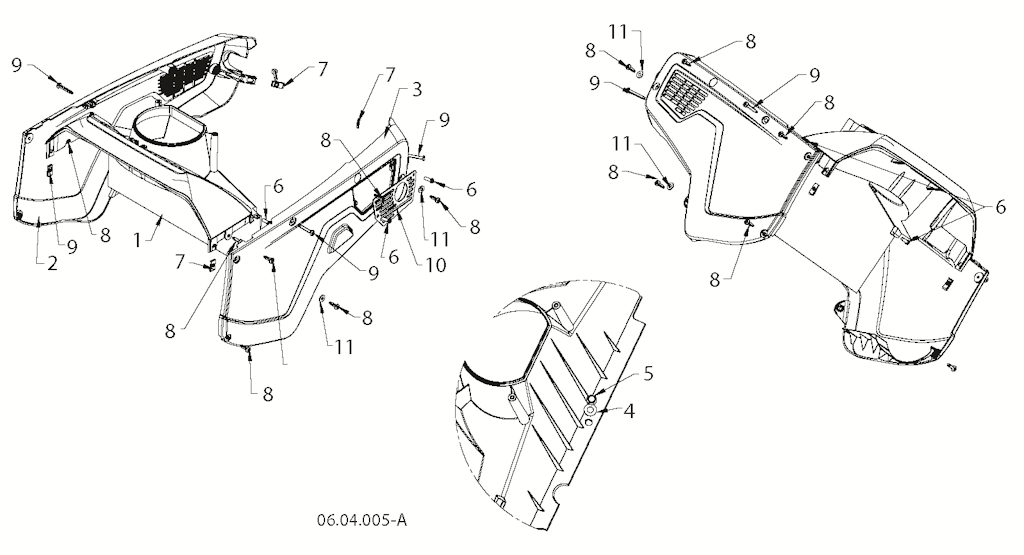 Explosionszeichnung Ersatzteile