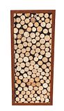 Badeko Holzregal „Lounge“ einfach – 160x70 cm in EdelrostoptikZubehörbild