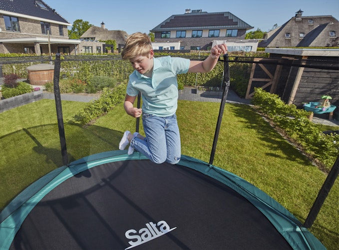 Salta Trampolin Premium Ground mit Sicherheitsnetz