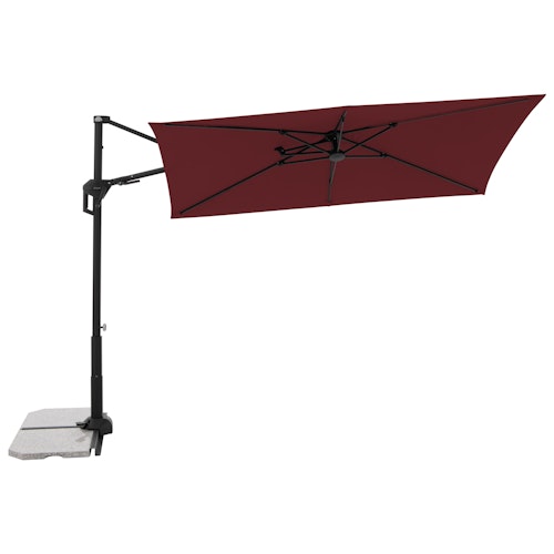 doppler Pendelschirm ACTIVE 240 x 135 Green Edition, Aluminium Anthrazit / 100 % Polyester 180 g/m²