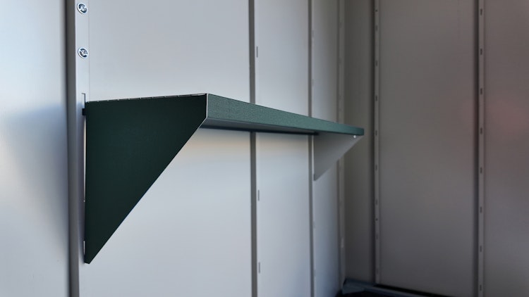 Weka Metall-Gerätehaus Gary 1-9