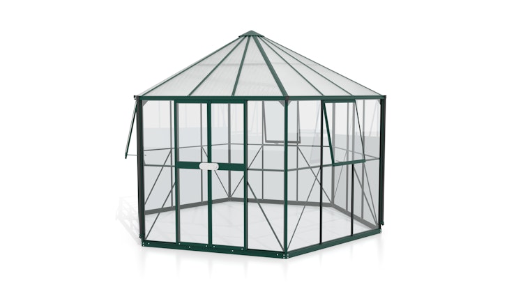 Vitavia Gewächshaus Juno/Hera 9000 inkl. 3 Seitenfenstern - 9,0 m²